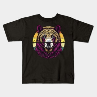 Vintage bear Kids T-Shirt